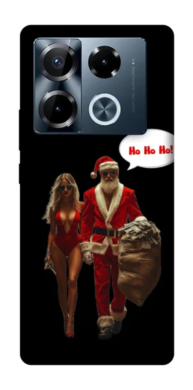 Чехол на Infinix Note 40 Pro 4G Bad Santa фото 1 из 1