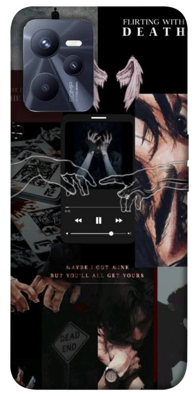 Чехол на Realme C35 Flirt collage фото 1 из 1