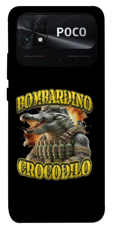 Чехол на Xiaomi Poco C40 Bombardino Crocodilo фото 1 из 1