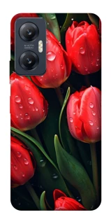 Чохол на Infinix Hot 20 5G Червоні тюльпани фото 1 Чохол на Infinix Hot 20 5G Червоні тюльпани фото 1 з 1