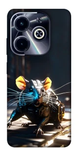 Чехол на Infinix Hot 40i Cyber rat фото 1 из 1