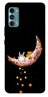 Чохол на Motorola Moto G60 Moon rabbit фото 1 з 1