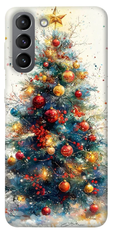 Чехол на Samsung Galaxy S21 Новогодний v36 фото 1 из 1