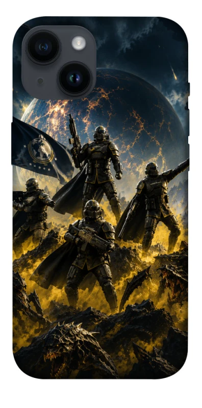 Чохол на Apple iPhone 14 (6.1") HELLDIVERS фото 1 з 1