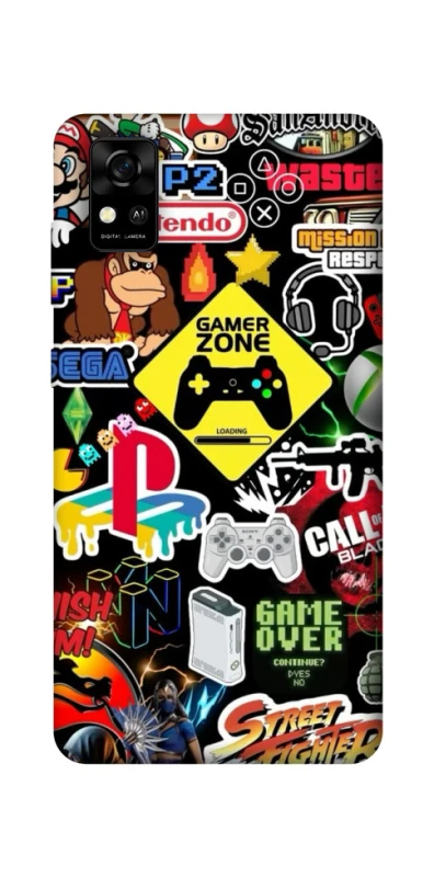 Чехол на ZTE Blade A31 Gamer Zone фото 1 из 1