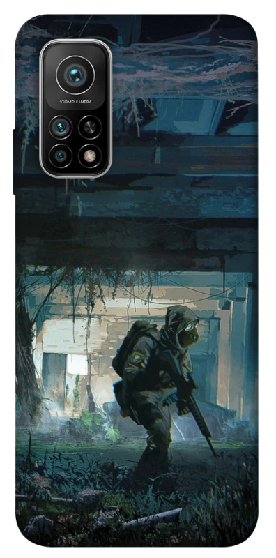Чохол на Xiaomi Mi 10T Сталкер v7 фото 1 з 1