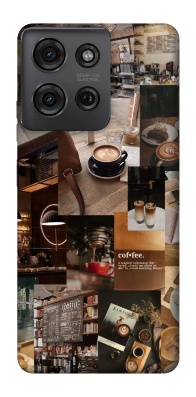 Чохол на Motorola Moto G75 Coffee collage ver.2 фото 1 з 1