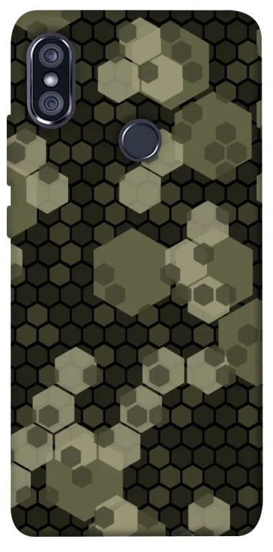 Чехол на Xiaomi Redmi Note 5 Pro / Note 5 (AI Dual Camera) Camouflage v9 фото 1 из 1