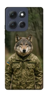 Чохол на Motorola Moto G86 Power Вовк захисник фото 1 з 1