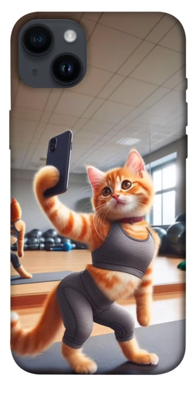 Чехол на Apple iPhone 14 Plus (6.7") Кошечка фото 1 из 1