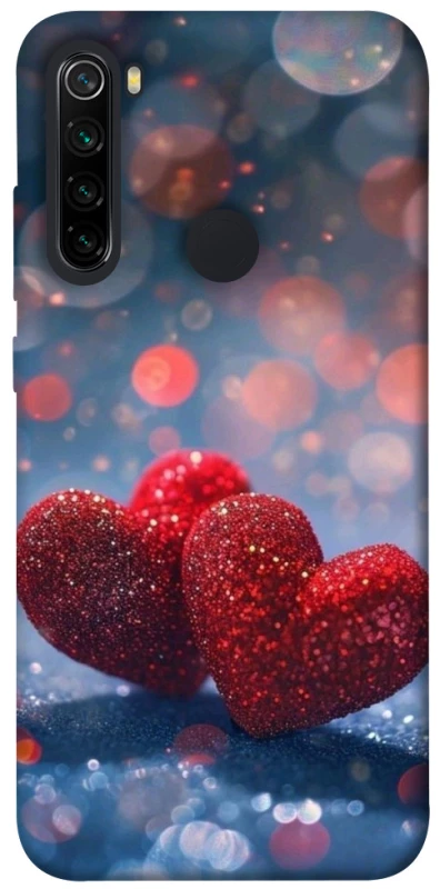 Чохол на Xiaomi Redmi Note 8 Red hearts фото 1 з 1