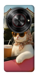 Чехол на ZTE Nubia Focus Stylish Cat Cruise фото 1 Чехол на ZTE Nubia Focus Stylish Cat Cruise фото 1 из 1