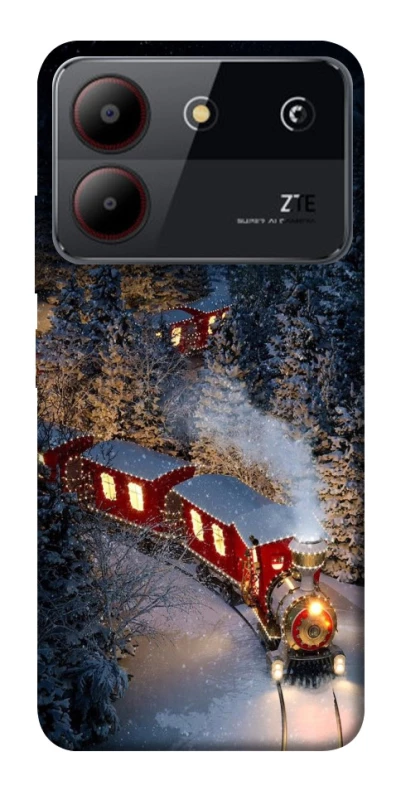 Чохол на ZTE Blade A54 4G Новорічний v15 фото 1 з 1