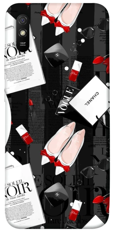 Чехол на Xiaomi Redmi 9A Fashion collage ver.4 фото 1 из 1