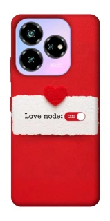 Чохол на ZTE Nubia V60 Desing Love Mode ON фото 1 з 1