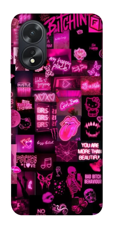 Чехол на Oppo A38 Hot collage ver.8 фото 1 из 1