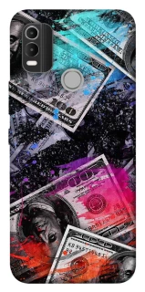 Чехол на Nokia C21 Plus Neo dollar v3 фото 1 из 1