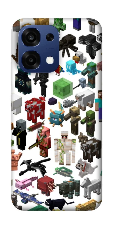 Чехол на Oppo A6 Pro 4G/5G Minecraft v4 фото 1 из 2