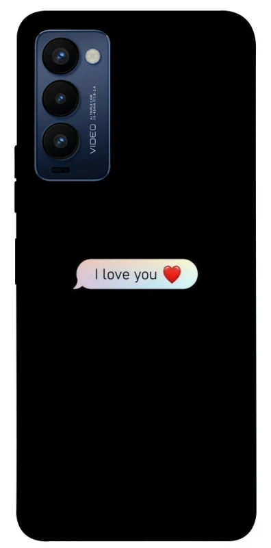 Чохол на TECNO Camon 18 Love aesthetic ver.10 фото 1 з 1