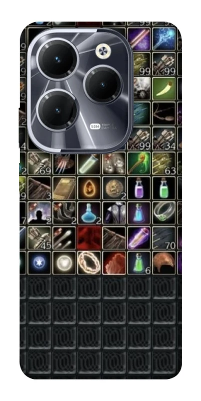 Чехол на Infinix Hot 40 Inventory menu ver.2 фото 1 из 1