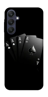 Чохол на Samsung Galaxy A25 5G Black Cards фото 1 з 1