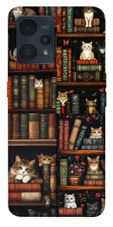 Чехол на Realme 9 4G / 9 Pro+ Cats & Books фото 1 из 1