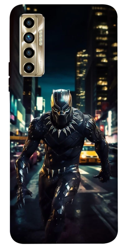 Чехол на TECNO Camon 17P Black Panther фото 1 из 1