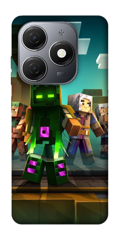 Чохол на TECNO Spark 20 Minecraft dungeon фото 1 з 1