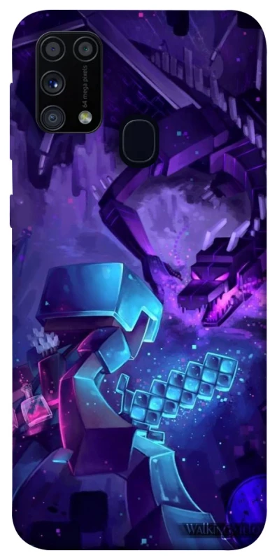 Чехол на Samsung Galaxy M31 Minecraft dragon фото 1 из 1