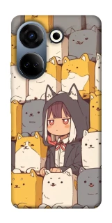 Чехол на TECNO Camon 20 Pro (CK7n) Like a cat фото 1 Чехол на TECNO Camon 20 Pro (CK7n) Like a cat фото 1 из 1