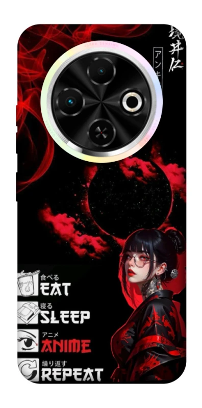 Чехол на TECNO Spark 30C She is Japanese ver.2 фото 1 из 1