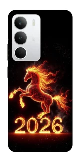 Чохол на Realme C71 Red Fire Horse ver.1 фото 1 з 1