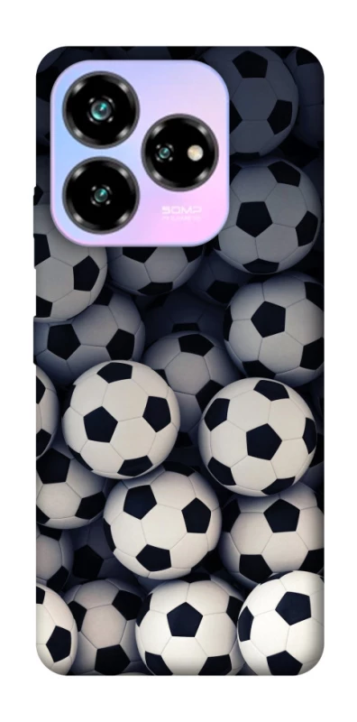 Чохол на ZTE Nubia V60 Desing Футбольні м'ячи фото 1 з 1