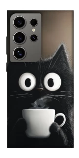 Чехол на Samsung Galaxy S24 Ultra morning cat фото 1 из 1