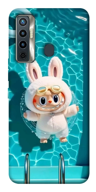 Чохол на TECNO Camon 17 Labubu in the pool ver.2 фото 1 з 1