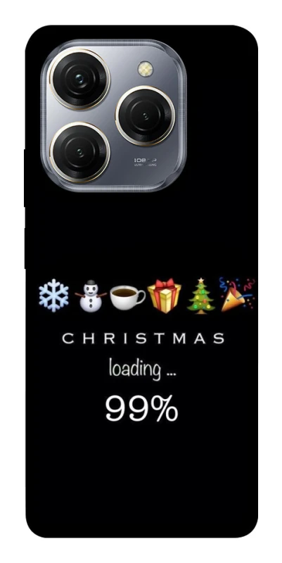 Чохол на TECNO Spark 20 Pro Christmas Loading фото 1 з 1