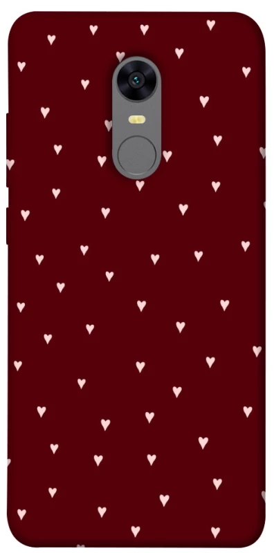 Чехол на Xiaomi Redmi 5 Plus / Redmi Note 5 (Single Camera) Smal hearts фото 1 из 1