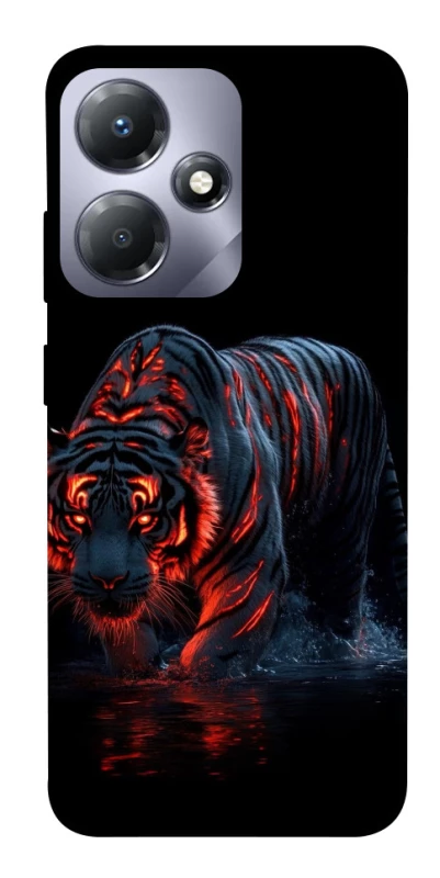 Чохол на Infinix Hot 30 Play fire tiger фото 1 з 1