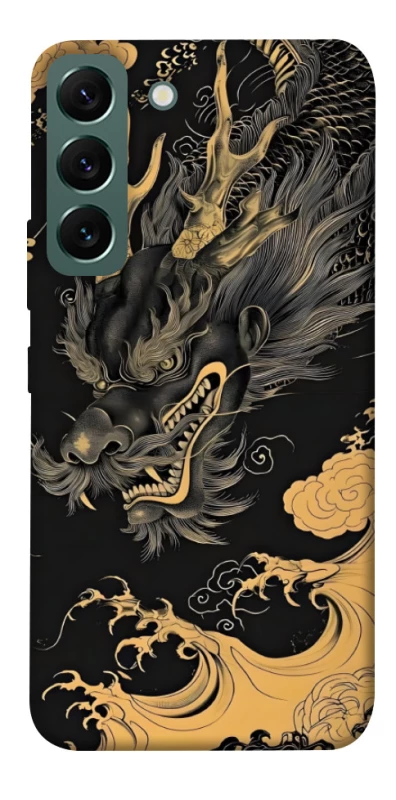 Чохол на Samsung Galaxy S22 gold dragon фото 1 з 1