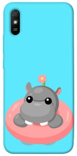Чехол на Xiaomi Redmi 9A Adopt Me Hippo Floatie фото 1 из 1