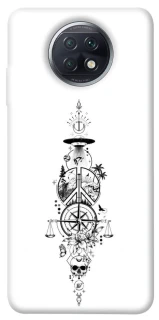 Чехол на Xiaomi Redmi Note 9 5G / Note 9T Tattoo ver.7 фото 1 из 1