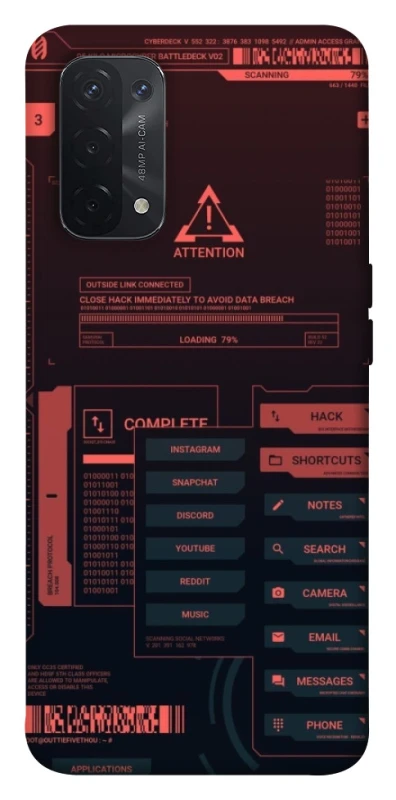 Чехол на Oppo A54 5G / A74 5G Attention фото 1 из 1