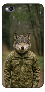 Чехол на Xiaomi Redmi 4a Волк защитник фото 1 из 1
