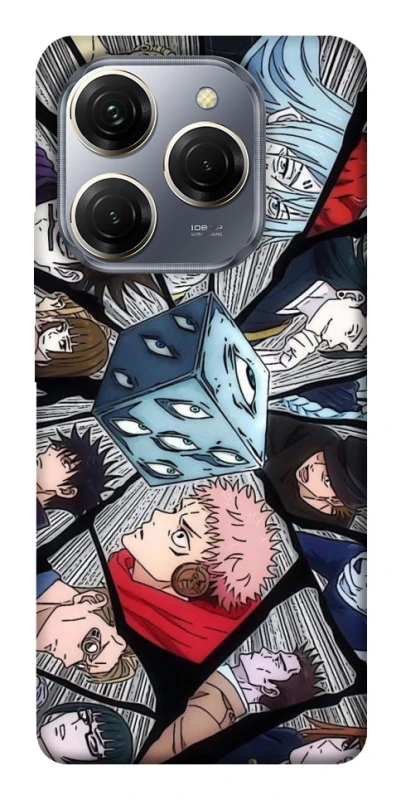 Чохол на TECNO Spark 20 Pro jujutsu kaisen v4 фото 1 з 1