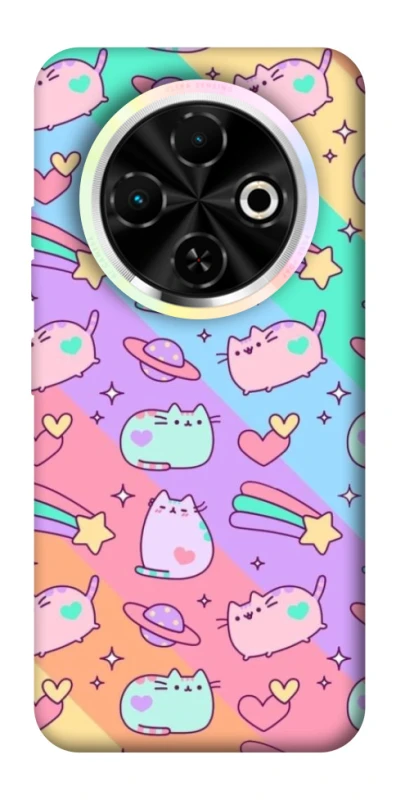 Чехол на TECNO Spark 30C Cat Cute фото 1 из 1