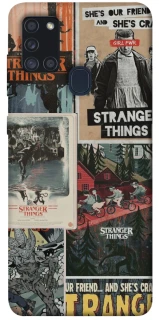 Чехол на Samsung Galaxy A21s Stranger Things ver.15 фото 1 из 1