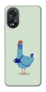 Чохол на Oppo A18 Голуб-детектив фото 1 з 1