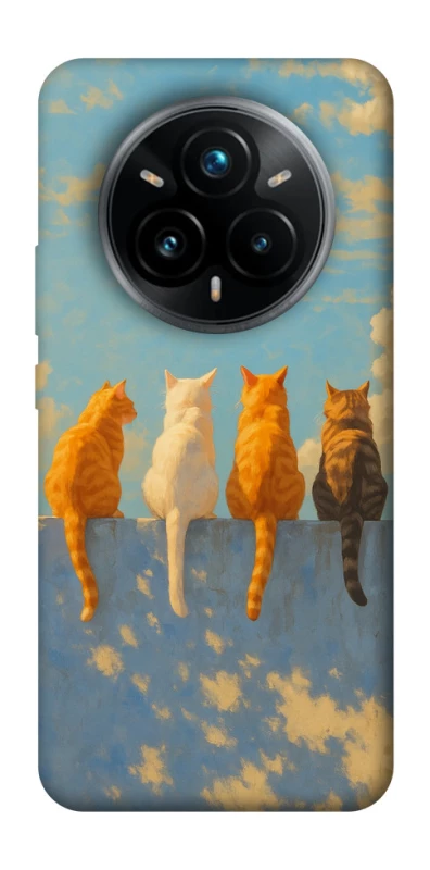 Чехол на Realme 14 Pro+ cats on wall фото 1 Чехол на Realme 14 Pro+ cats on wall фото 1 из 1