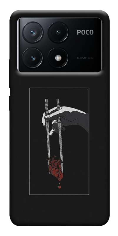 Чехол на Xiaomi Poco X6 Палочки сердцееда фото 1 из 1