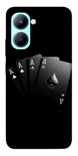 Чехол на Realme C33 Black Cards фото 1 из 1